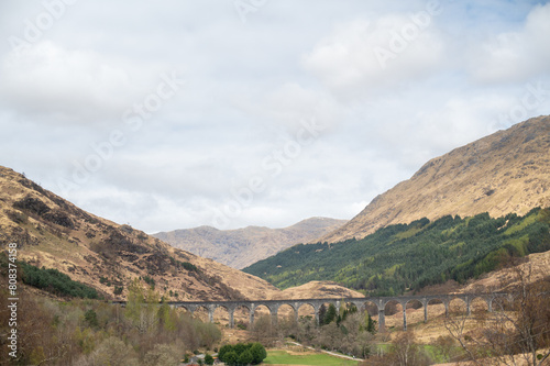 Glenfinnan viaduct  Scotland Highlands