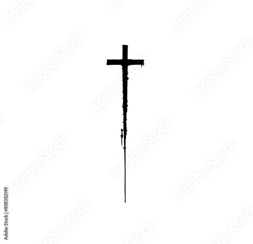 Cross Sharp Unique Illustration Design