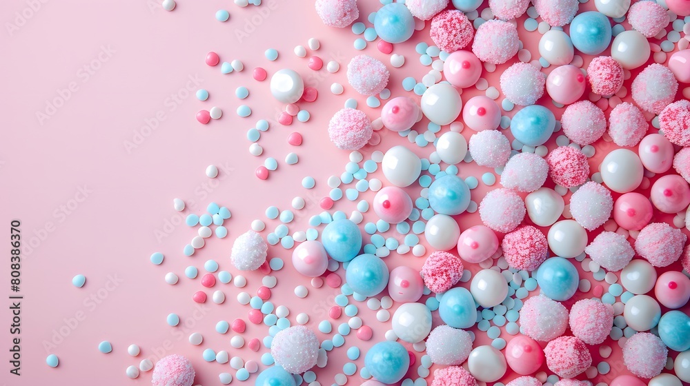 Happy Mother's Day, Women's Day, Valentine's Day or Birthday Pastel Candy Colours Background Happy Mother's Day, Women's Day, Valentine's Day or Birthday Pastel Candy Colours Background