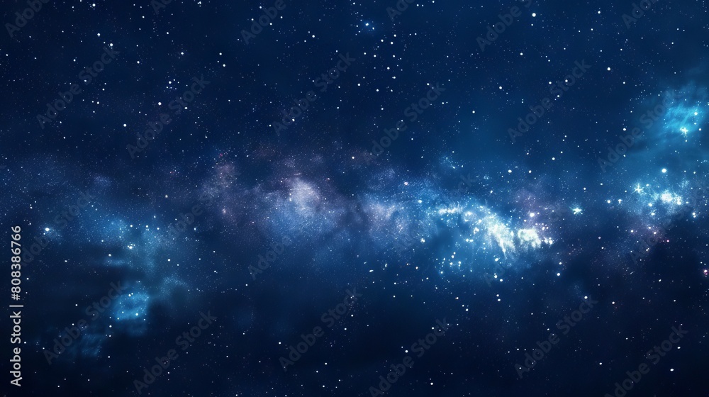 Obraz premium Nebula galaxy design