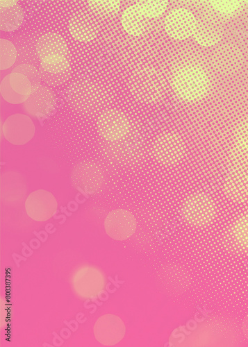 Pink bokeh background banner for Party, greetings, poster, ad, events, and various design works