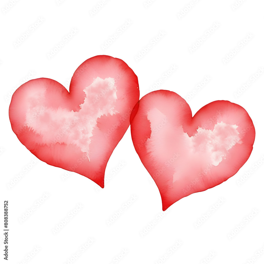 watercolor heart. Concept - love, relationship, art, couple, marriage, watercolor painting watercolor heart. Concept - love, relationship, art, couple, marriage, watercolor painting