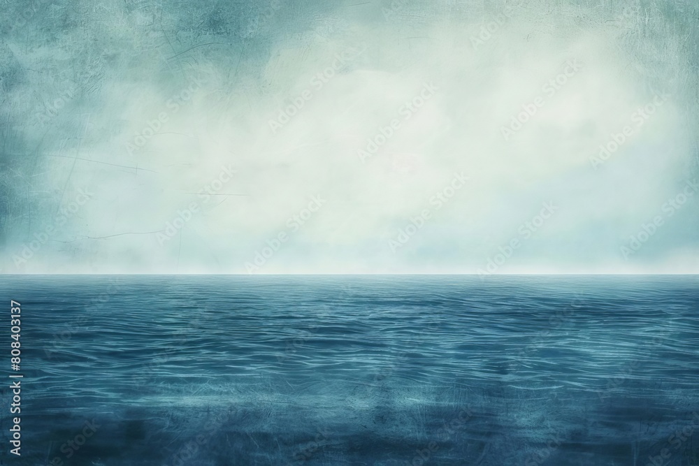blue sea empty space grungy texture gradient abstract background