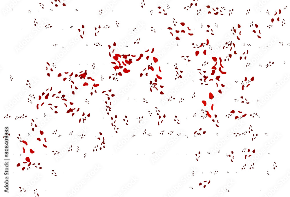 Light Red vector backdrop with abstract shapes. Light Red vector backdrop with abstract shapes.
