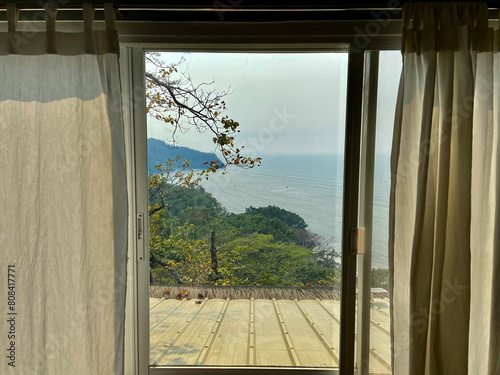 view from the window to the sea © Melanie