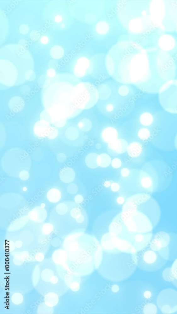 青 キラキラ パーティクル 背景