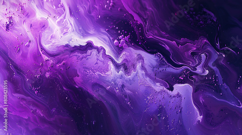 Vibrant Purple Abstract Background