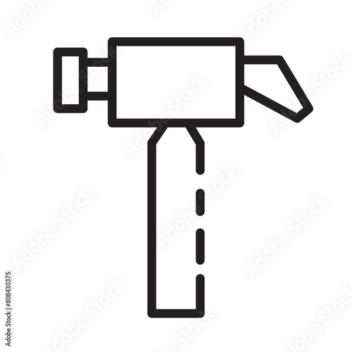 Design Engineering Technology Line Icon