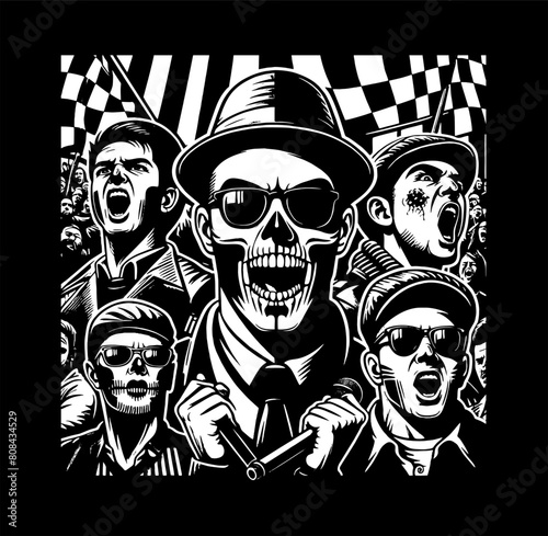 FOOTBALL FANS ULTRAS HOOLIGAN LOGO VECTOR HD