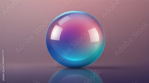 Transparent soap ball with pink, blue and purple iridescent gradient color. Realistic 3d vector illustration set of rainbow shampoo and wash foam sphere. Flying soapy glossy water irregular sphere. Ge