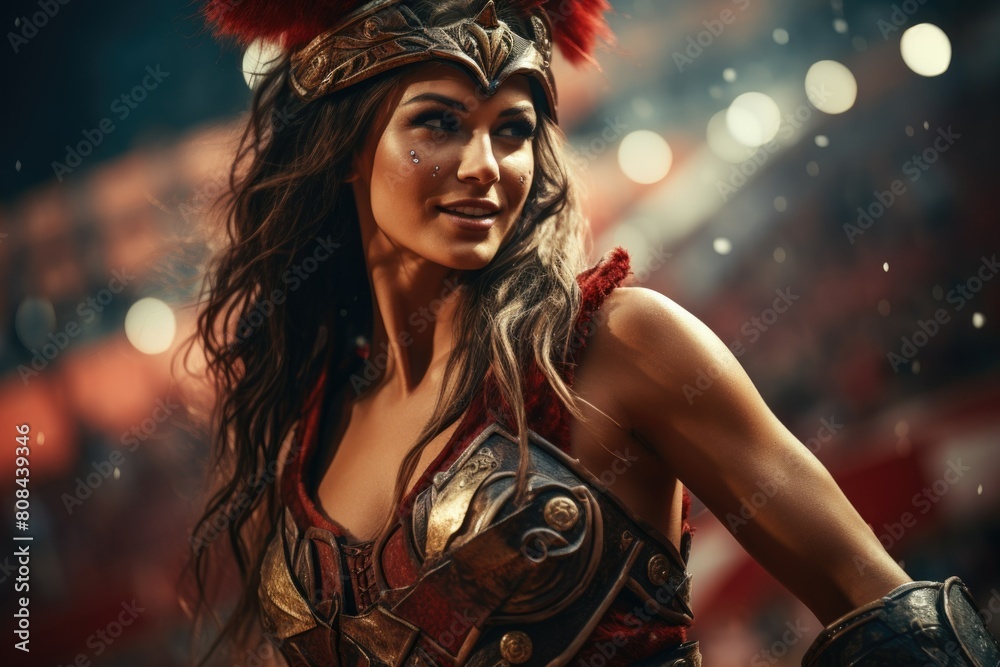 Gladiator in coliseum: fierce warrior in iconic roman arena, epitome of ancient combat, historical spectacle in majestic rome, dramatic portrayal of bravery and valor Gladiator in coliseum: fierce warrior in iconic roman arena, epitome of ancient combat, historical spectacle in majestic rome, dramatic portrayal of bravery and valor