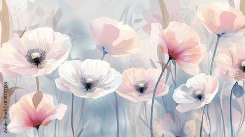 Pastel flowers © Mariana
