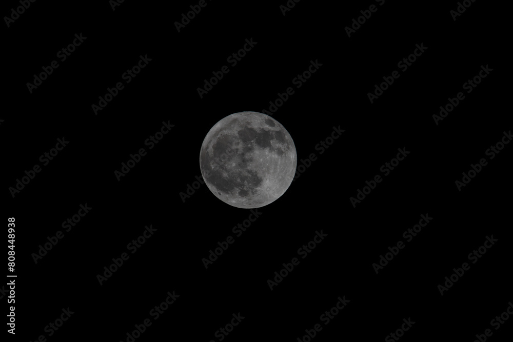 2024-04-23 full moon, taken from Montville, CT. 2024-04-23 full moon, taken from Montville, CT.