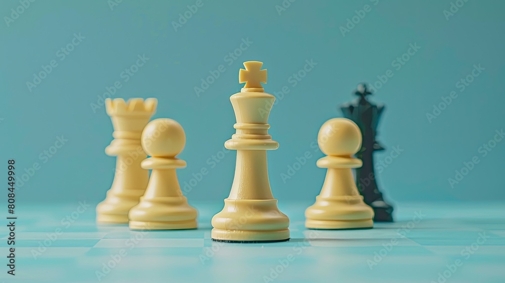 portrait chess in clean background portrait chess in clean background