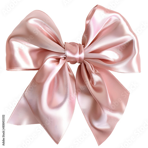 Isolated Decorative Bow Art