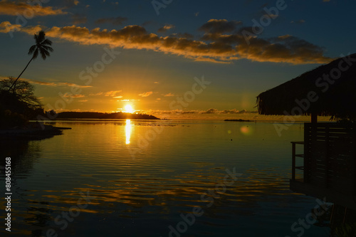 French Polynesian Sunset © Scott