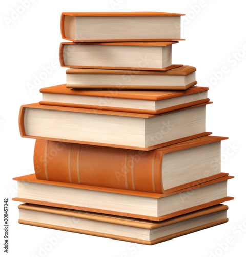PNG Stack of books publication wood white background.
