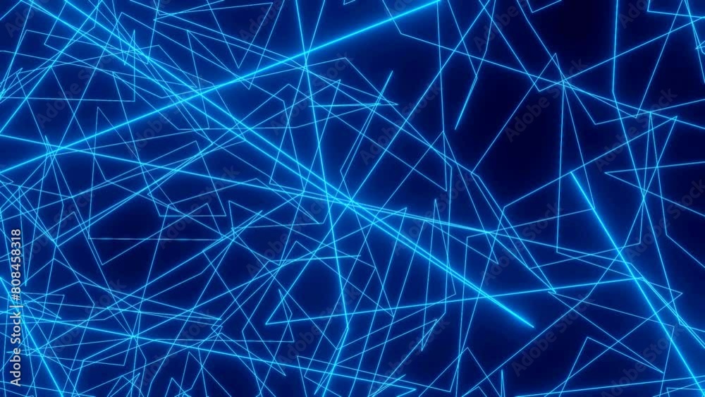 A seamless loop flying through blue illuminated abstract differential lines corridor as 3d modeling animation. A seamless loop flying through blue illuminated abstract differential lines corridor as 3d modeling animation.