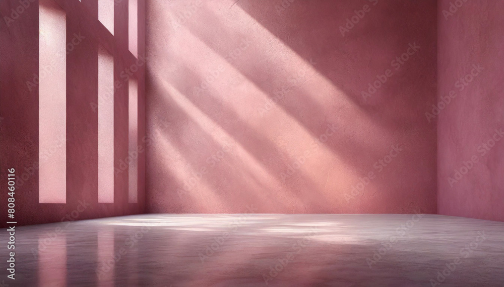 Beautiful original background image of an empty space in pink tones with a play of light Beautiful original background image of an empty space in pink tones with a play of light