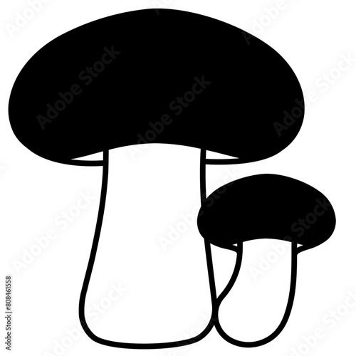 shiitake glyph icon