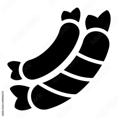 sausages glyph icon