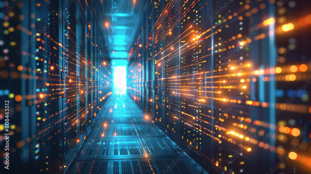 Dynamic Data Stream Background Dynamic Data Stream Background