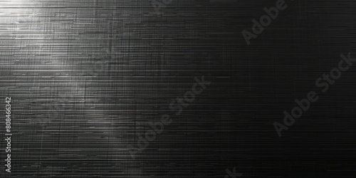 Black brushed metal.  Brushed metal texture background. black polished aluminum background