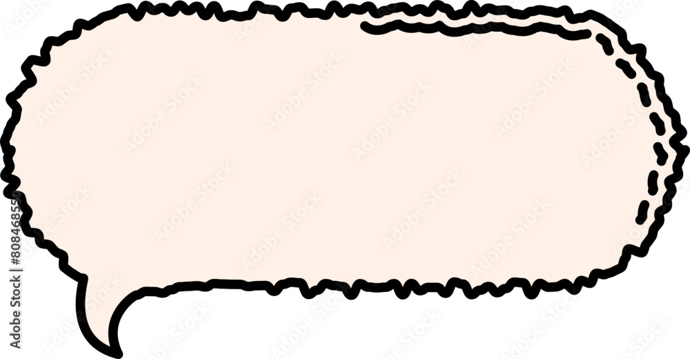 Balloon textbox vector shape Balloon textbox vector shape