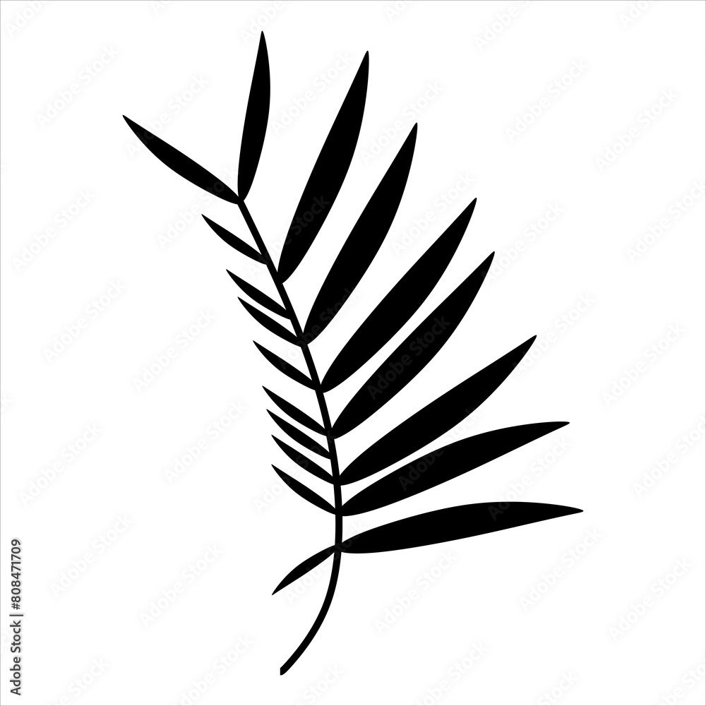 Floral Pattern Brush Vector Element Floral Pattern Brush Vector Element