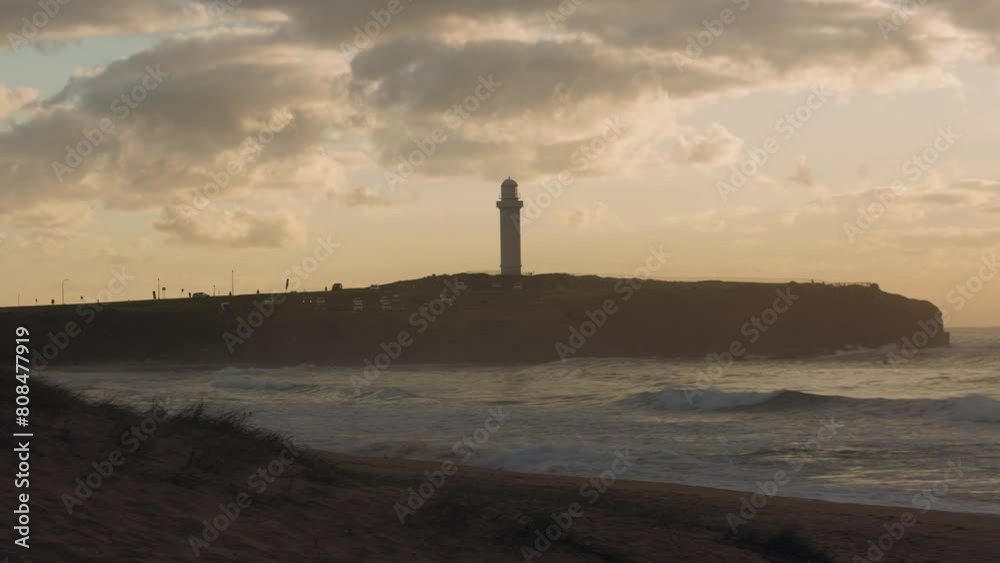 Flagstaff Hill at sunrise, Wollongong, NSW, Australia Flagstaff Hill at sunrise, Wollongong, NSW, Australia