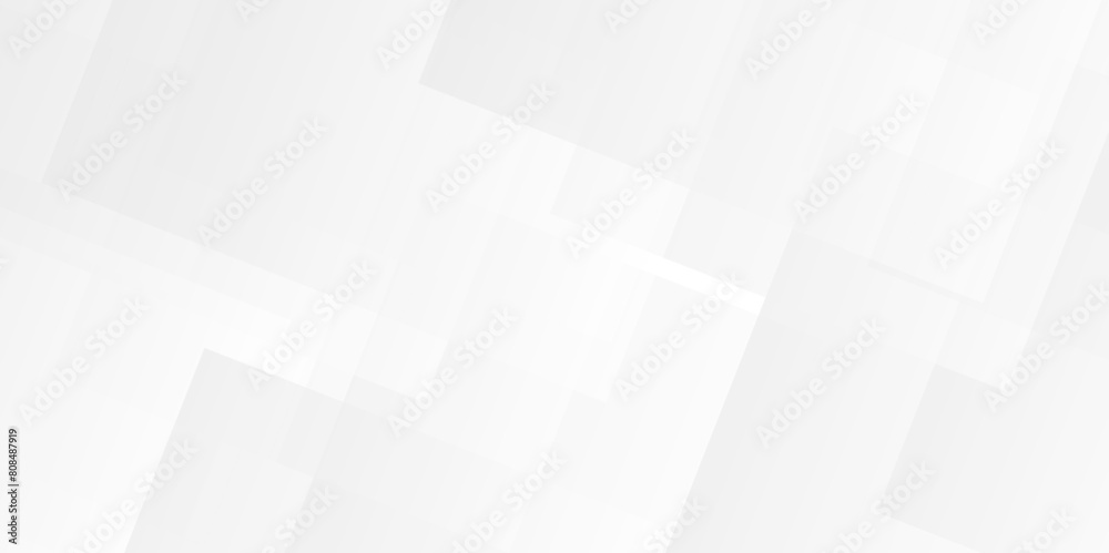 Obraz premium Vector abstract lines white square triangle wave technology minimal creative lined digital Shapes. abstract modern white and grey gradient color geometric line pattern background for website banner.