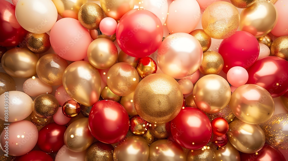 Develop a sophisticated birthday banner with an array of luxurious gold Develop a sophisticated birthday banner with an array of luxurious gold