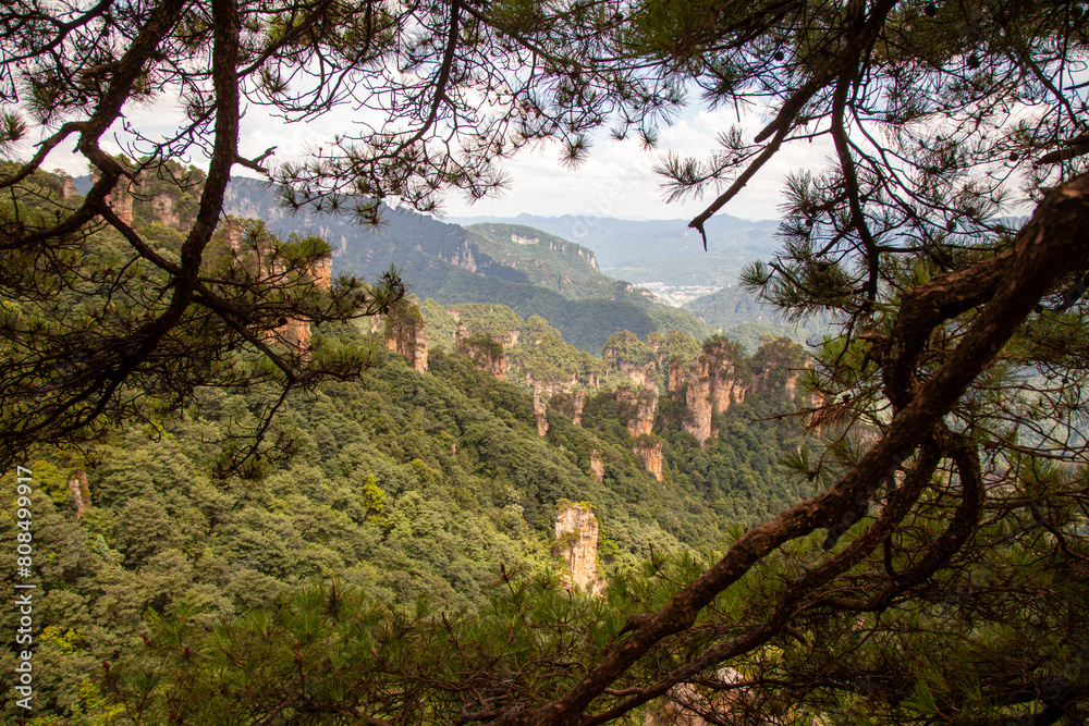 Zhangjiajie National Forest Park, northwestern part of Hunan Province, China