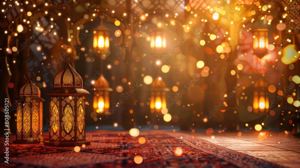 Islamic celebration decoration background Islamic celebration decoration background