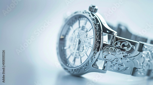 luxury watch isolated on a white background