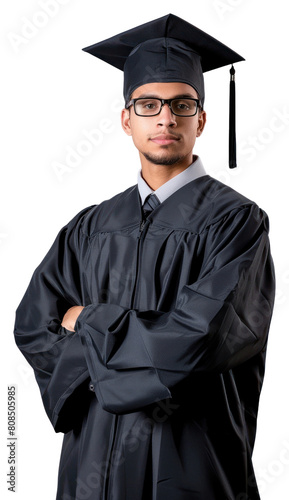 PNG Photo of graduate student graduation adult white background.