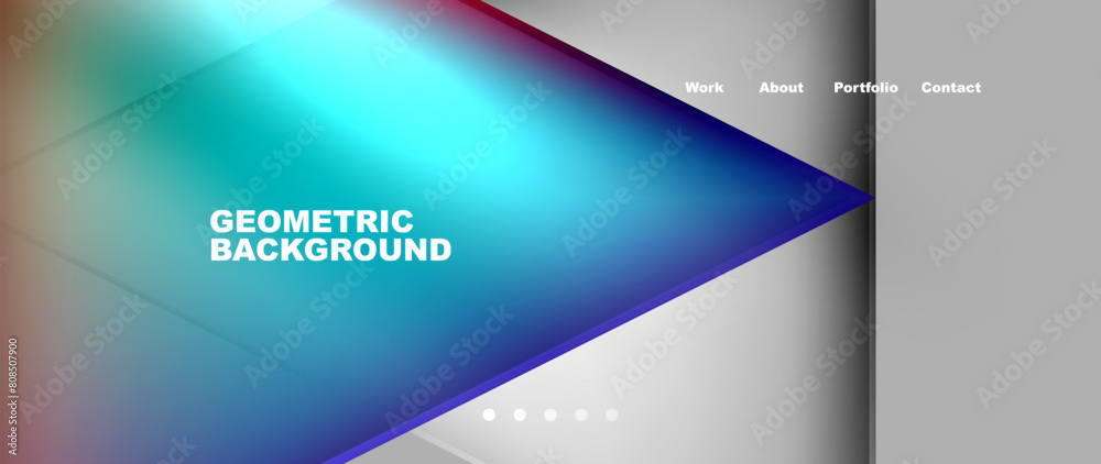 Gradient triangle geometric minimal wallpaper Gradient triangle geometric minimal wallpaper