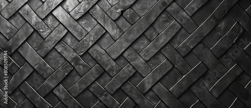 a minimalist picture with a background pattern of black and gray. photo