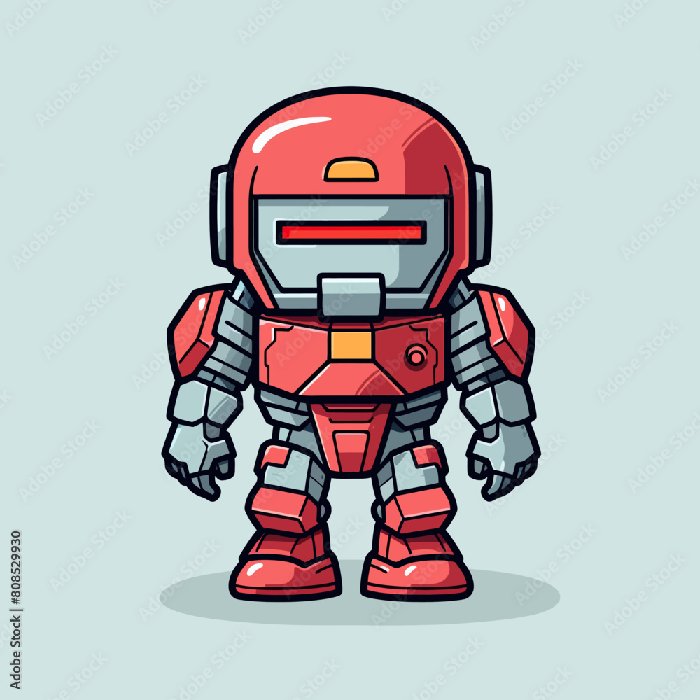Fototapeta premium Cartoon robot