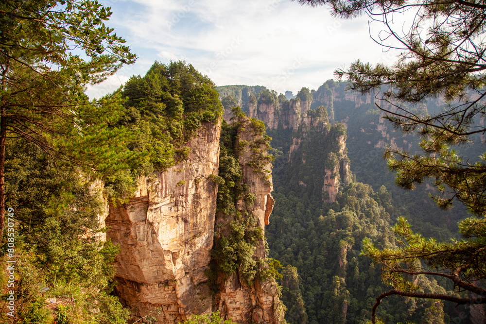 Zhangjiajie National Forest Park, northwestern part of Hunan Province, China