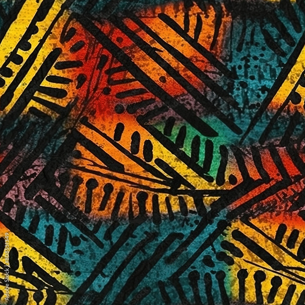 Fototapeta premium background with warning stripes