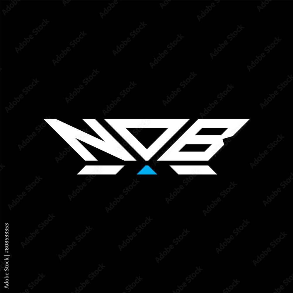 NOB letter logo vector design, NOB simple and modern logo. NOB luxurious alphabet design NOB letter logo vector design, NOB simple and modern logo. NOB luxurious alphabet design