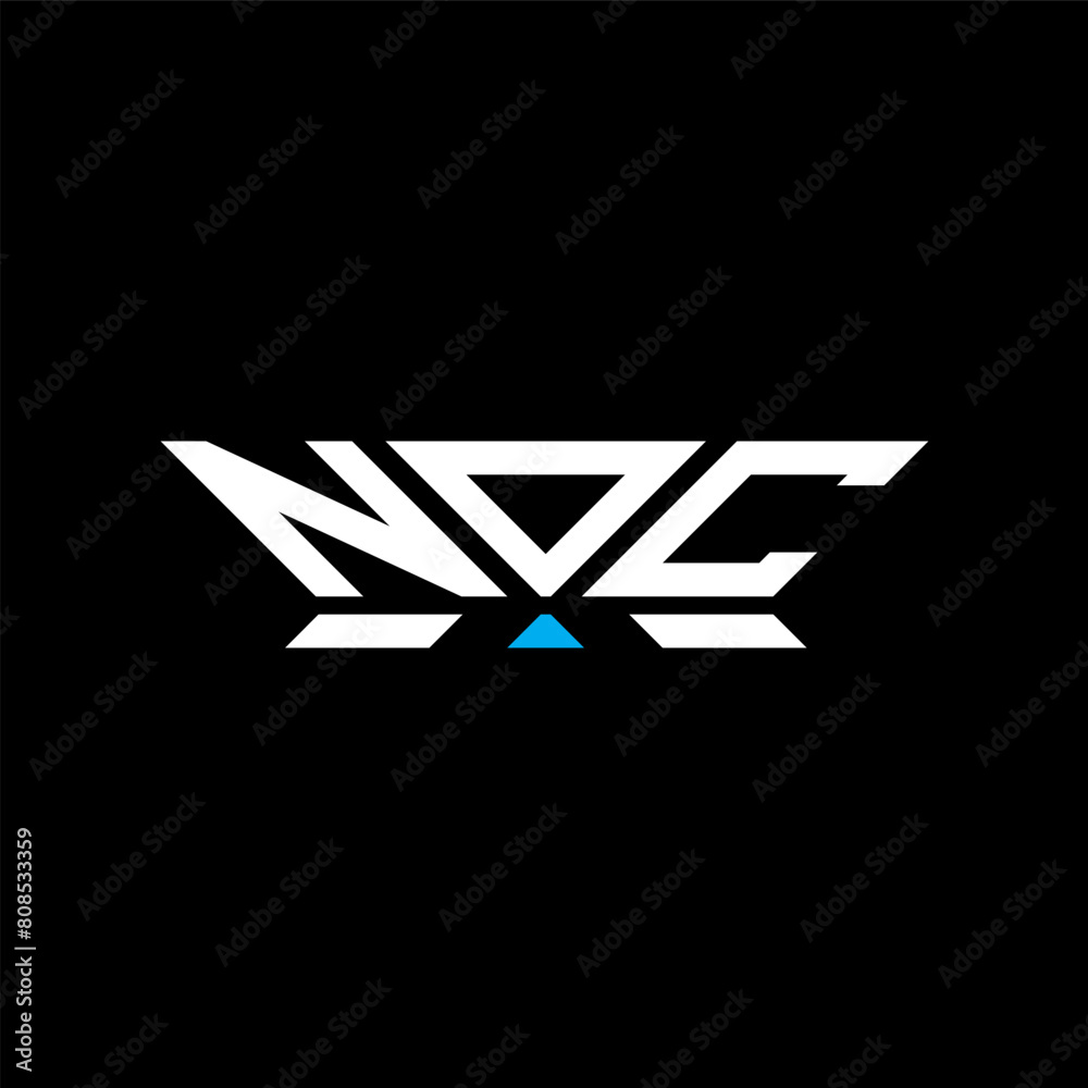 NOC letter logo vector design, NOC simple and modern logo. NOC luxurious alphabet design NOC letter logo vector design, NOC simple and modern logo. NOC luxurious alphabet design