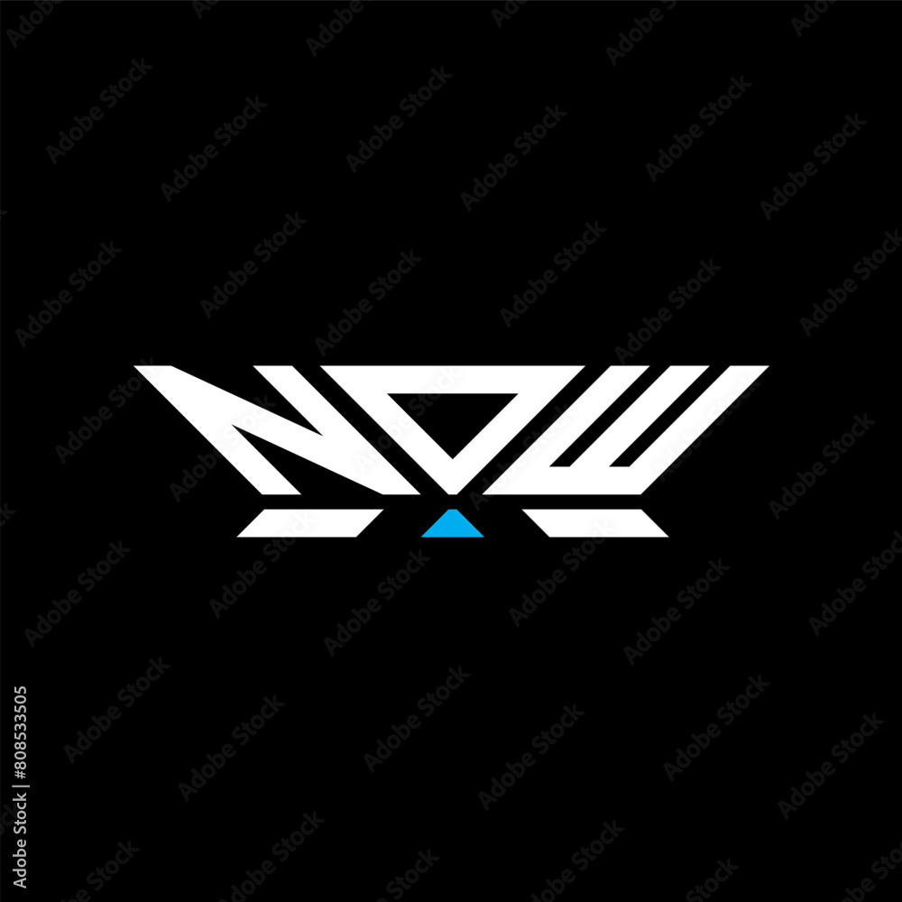 NOW letter logo vector design, NOW simple and modern logo. NOW luxurious alphabet design NOW letter logo vector design, NOW simple and modern logo. NOW luxurious alphabet design