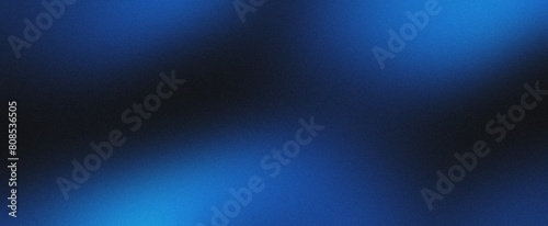 Teal blue green black color gradient background grainy texture effect dark technology abstract banner design, copy space