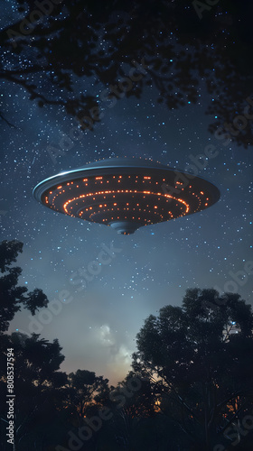 Mysterious Night Sky: Extra-Terrestrial Sightings and UFO Phenomena