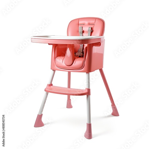 High chair coralpink photo