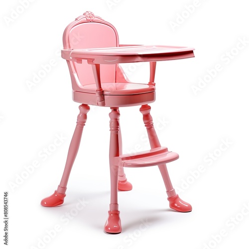 High chair coralpink photo