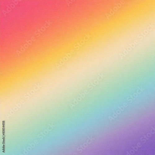 Rainbow gradient background with grain texture