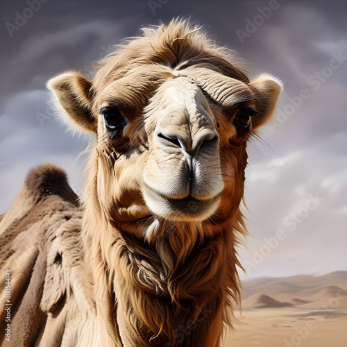 portrait of a camel 